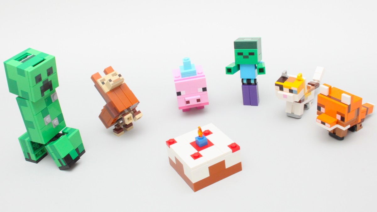 LEGO Minecraft 21281 Baby Pig's Birthday Celebration review