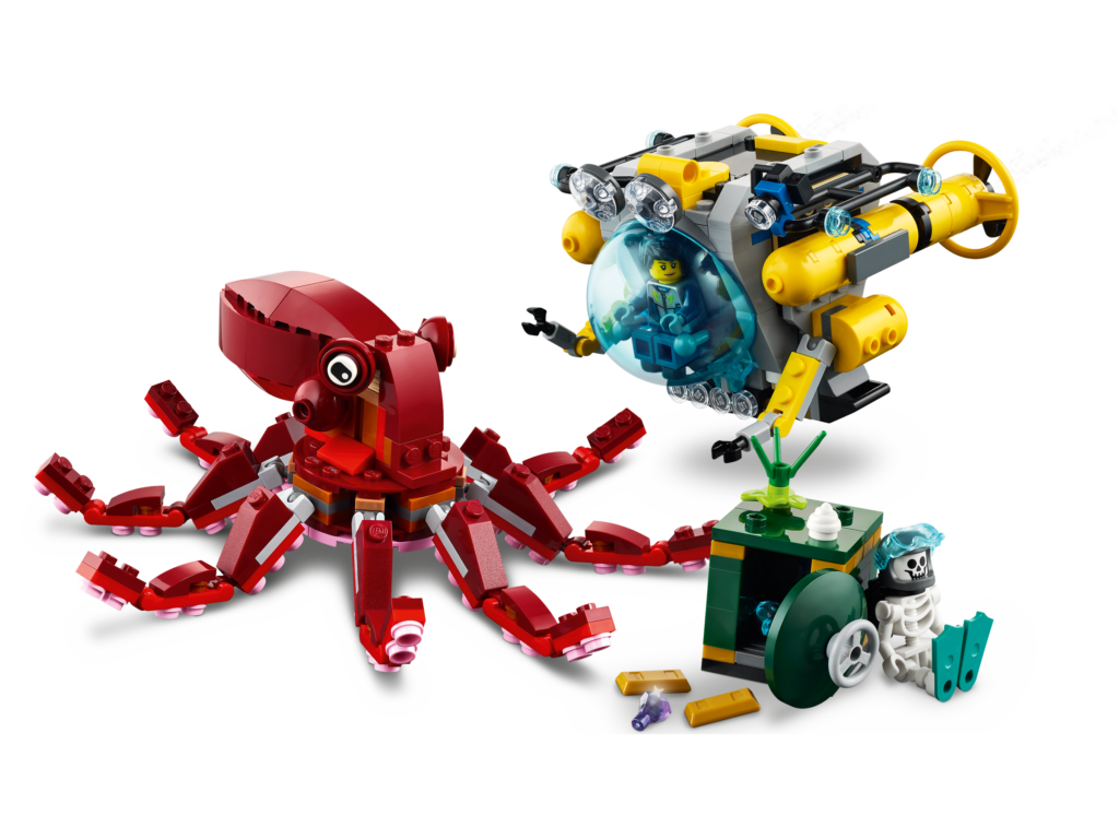 LEGO Creator 3 in 1 31130 Sunken Treasure Mission 2 1024x768
