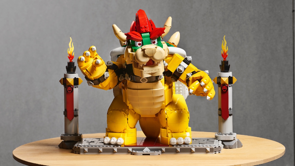 Five things to build with LEGO Bowser's 664,000 pieces