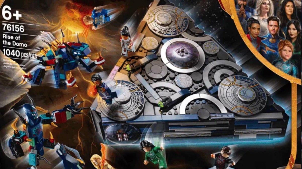 More images of LEGO Marvel Eternals 76156 Rise of the Domo revealed