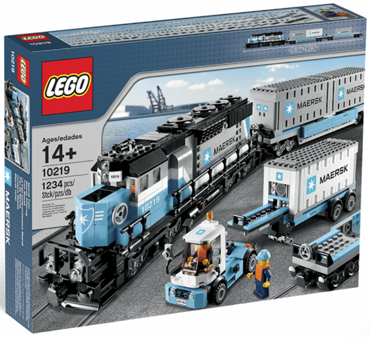 LEGO 10219 Maersk Container Train