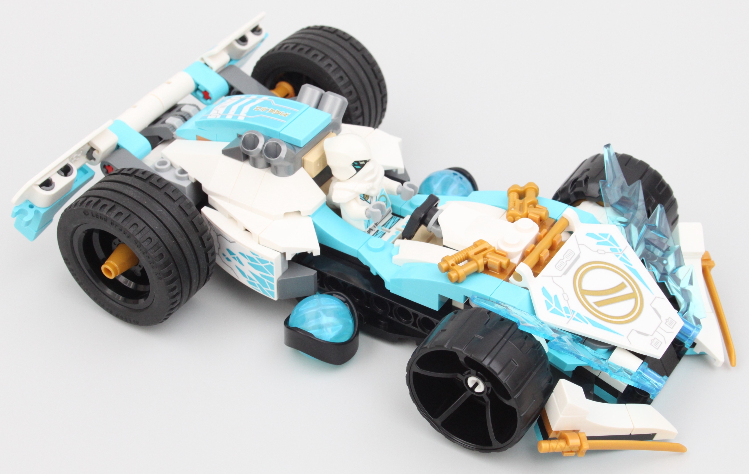 LEGO NINJAGO 71791 Zanes Dragon Power Spinjitzu Race Car review 3 scaled