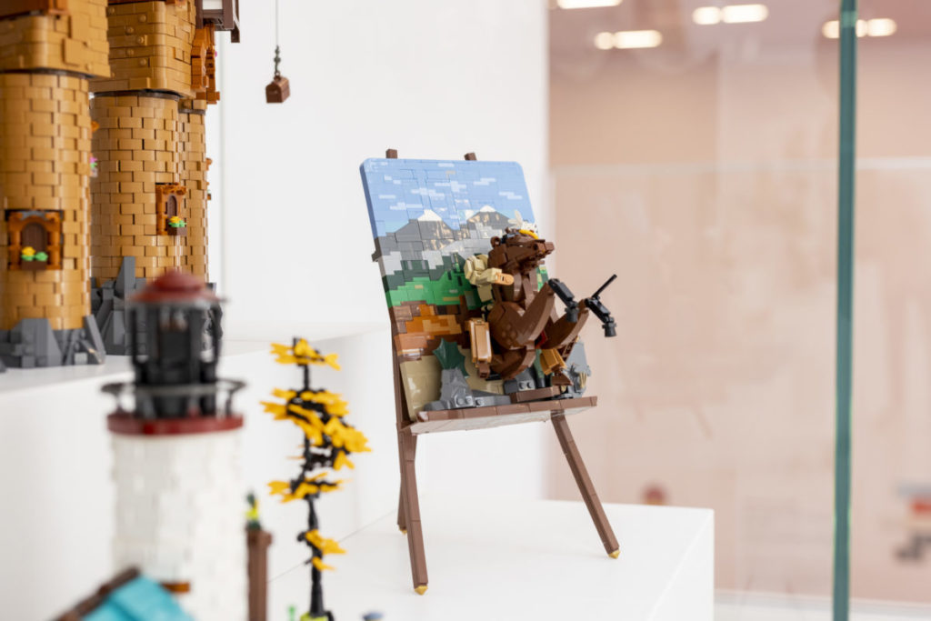 LEGO House masterpiece gallery 3d painting 1024x683