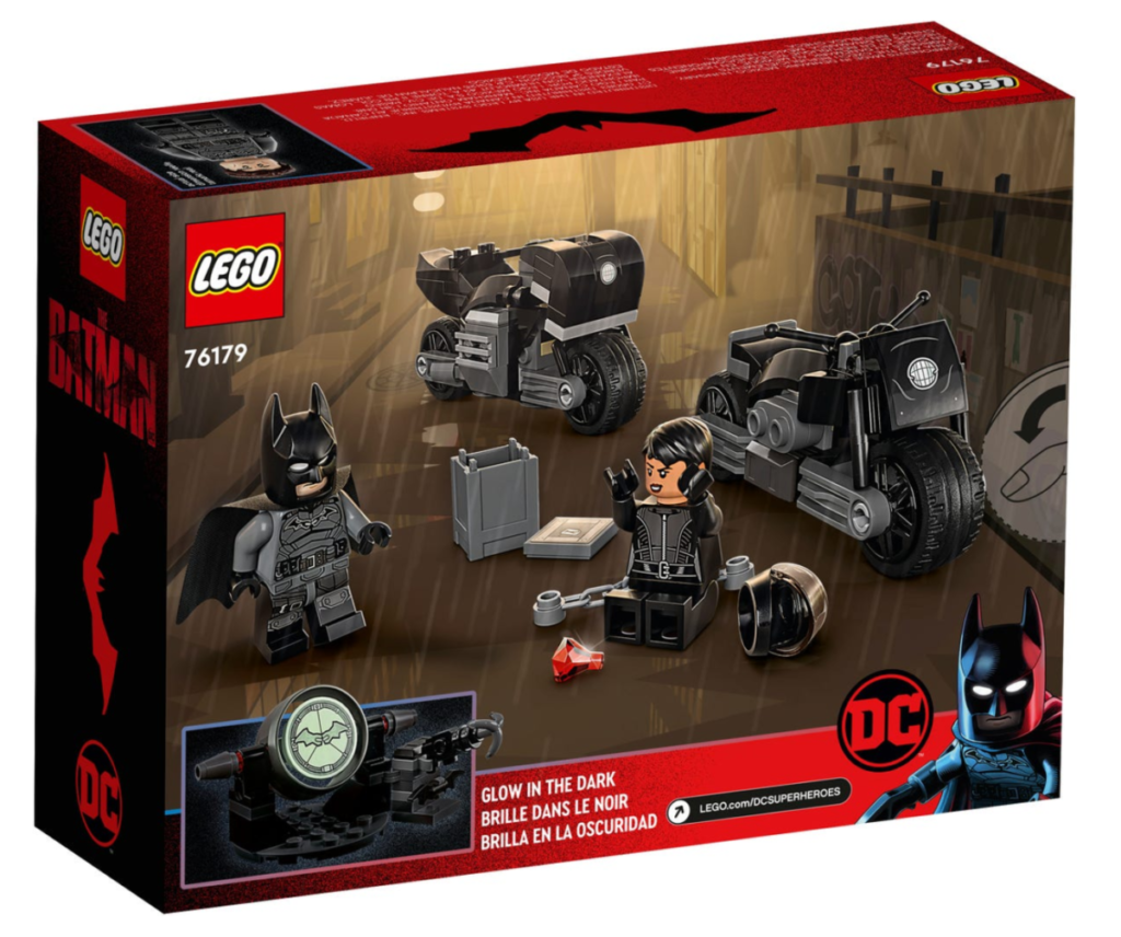 LEGO Batman 76179 Batman Selina Kyle Motorcycle Pursuit box back 1 1024x856