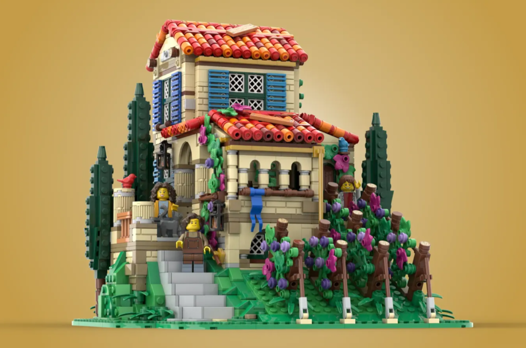 LEGO Ideas italian villa 1 1024x677