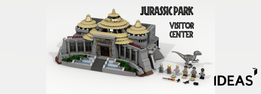 Jurassic Park Visitor Center hits 10k on Ideas