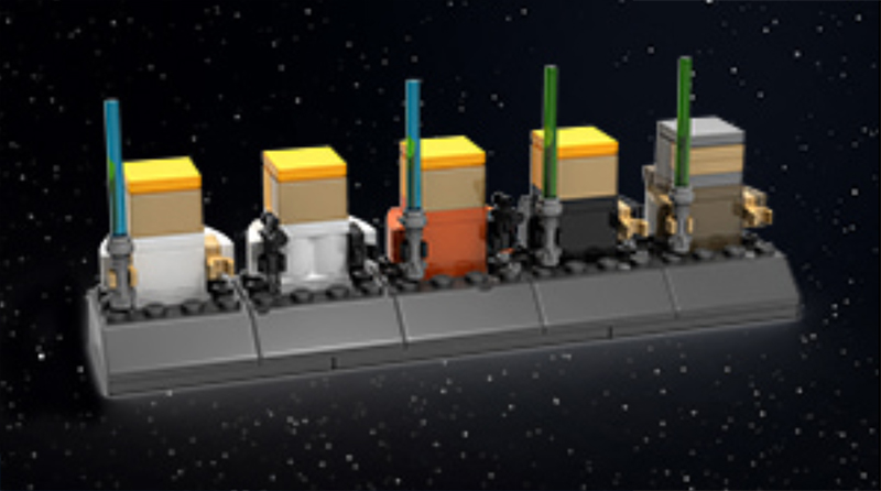 Exclusive LEGO Star Wars Luke Skywalker make and take for Triple Force Friday