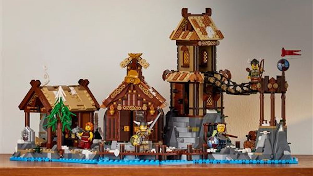 First images of LEGO Ideas 21343 Viking Village spotted online