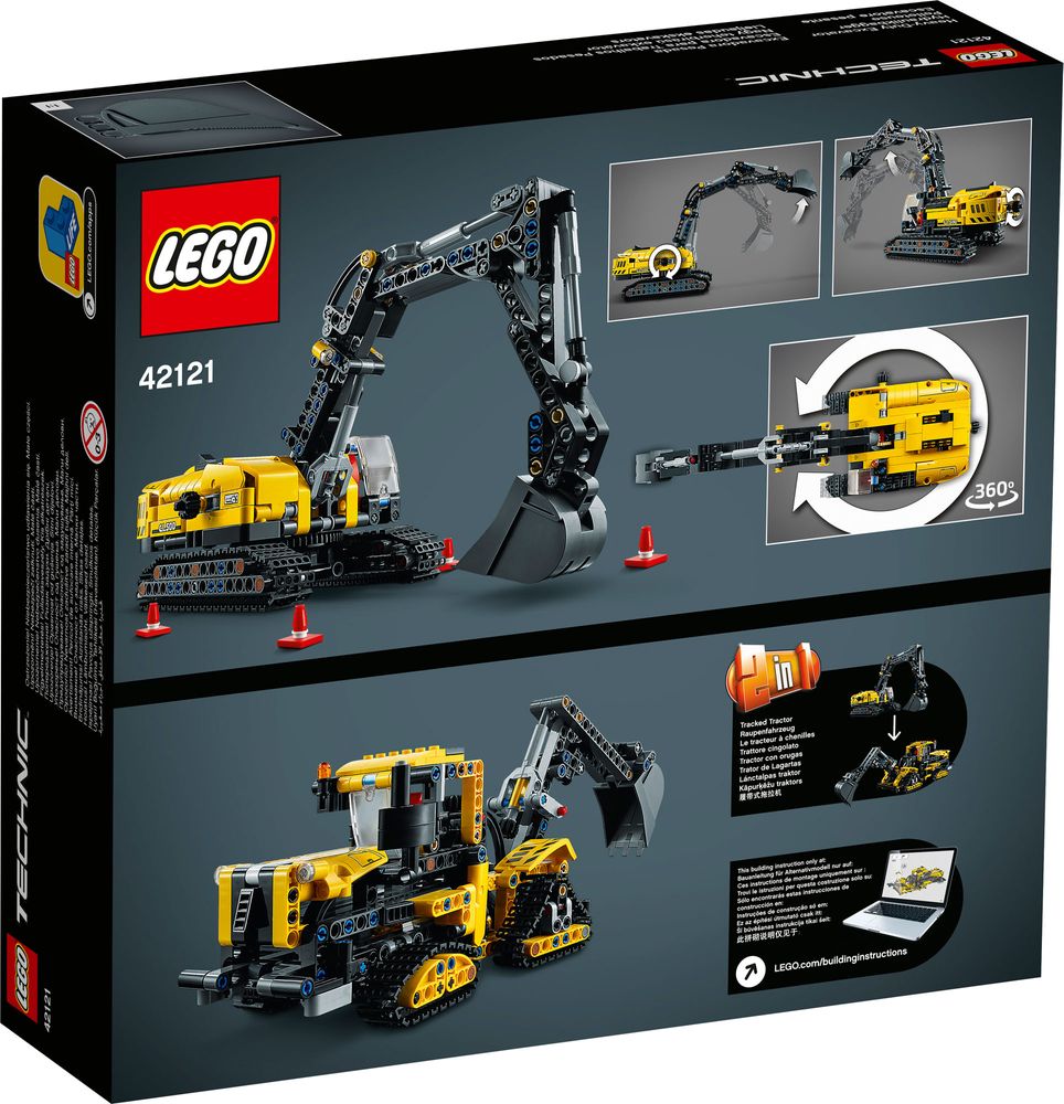 LEGO 42121 box back