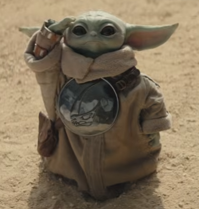 mandalorian and grogu armoured grogu