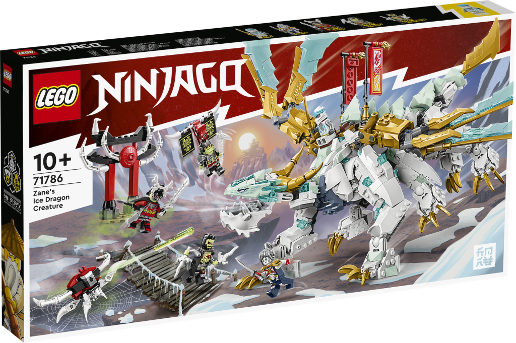 LEGO NINJAGO 71786 Zanes Ice Dragon Creature 1 1024x681