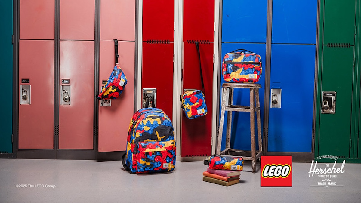 More images of the LEGO x Herschel range surface online