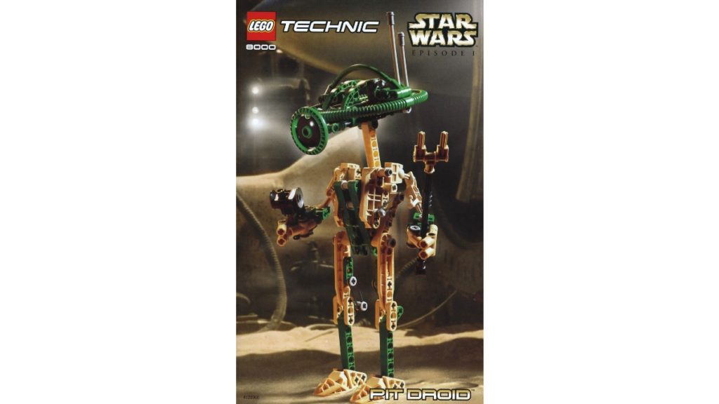 LEGO Star Wars Technic 8000 Pit Droid 2 1024x576