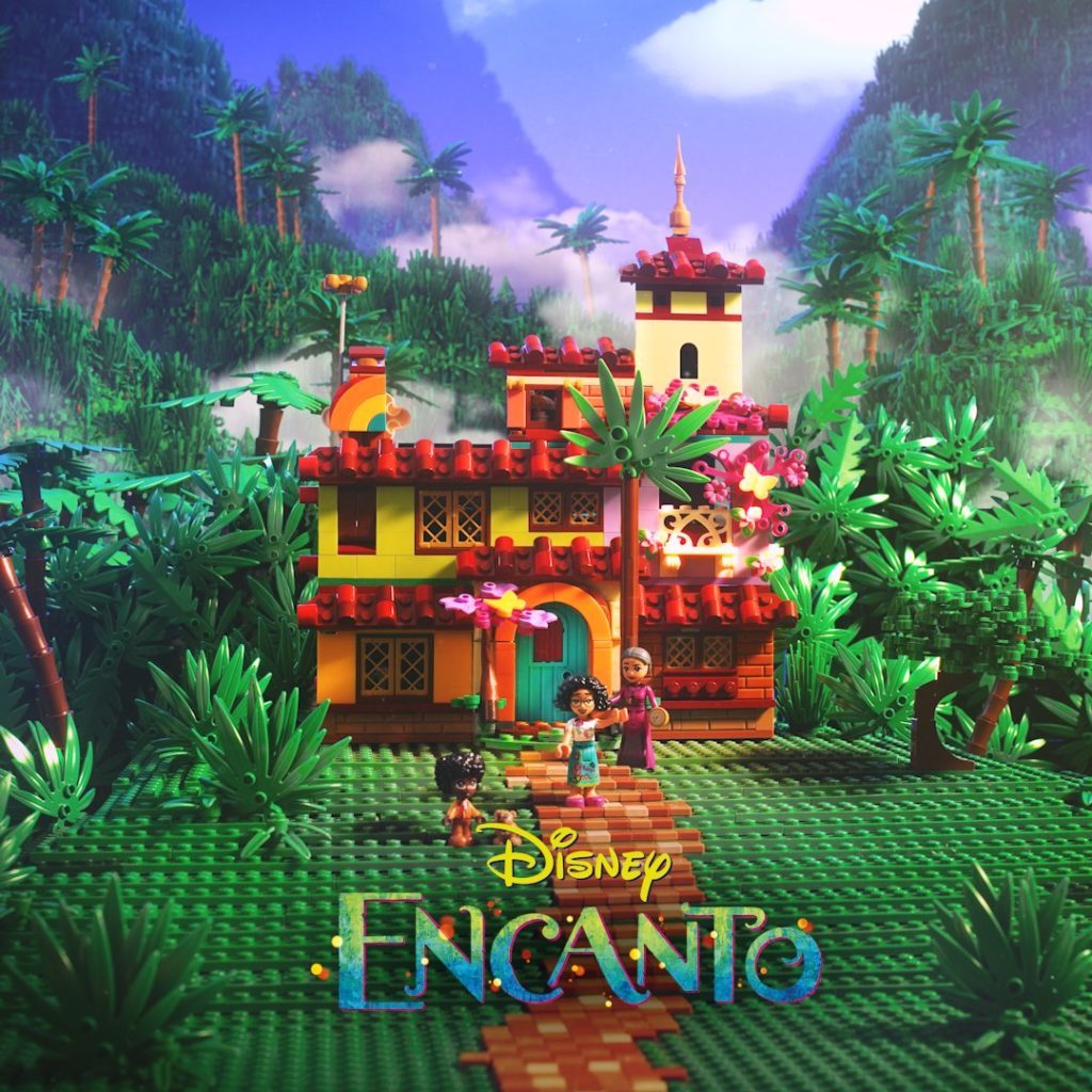 Disney Encanto LEGO Poster 1024x1024