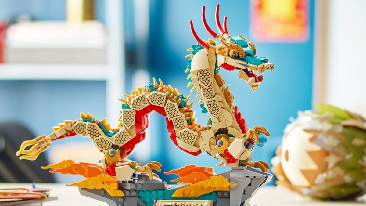 LEGO Lunar New Year 2024 set debuts possibly the biggest dragon ever