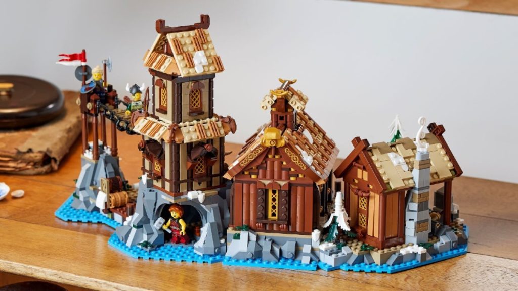 LEGO Ideas 21343 viking village lifestyle back featured 1024x576