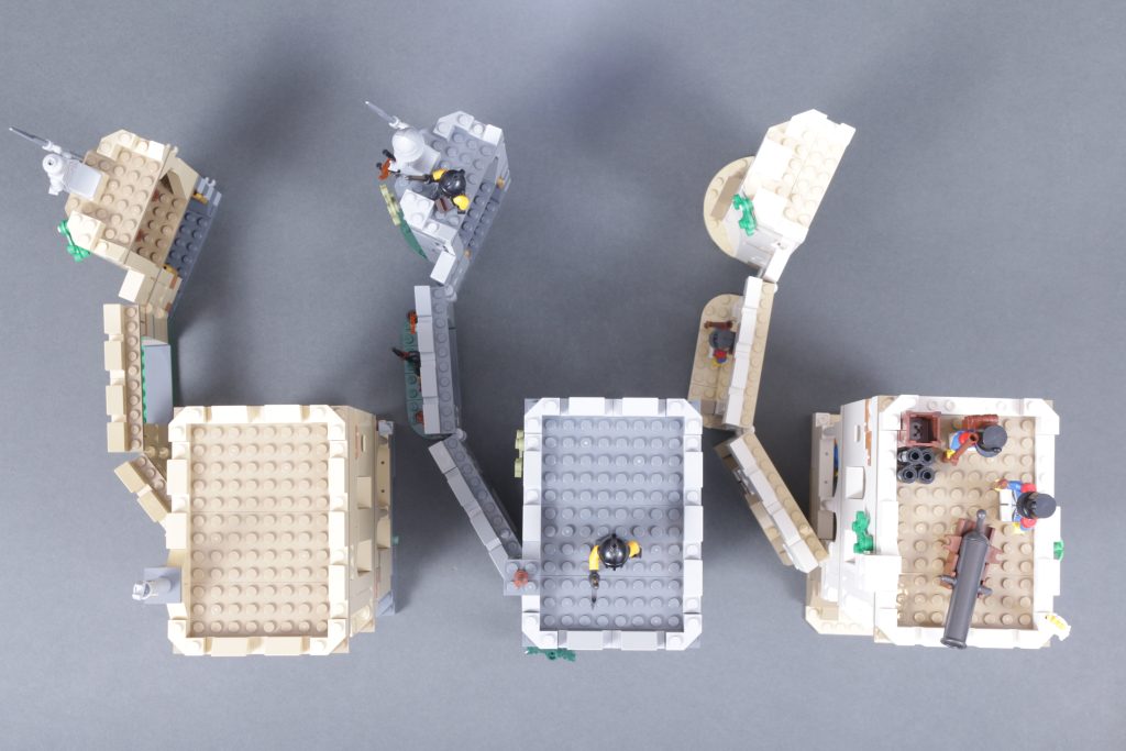 LEGO Harry Potter 76447 Hogwarts Castle Flying Lessons LEGO Imperial Fort conversion 27 1024x683