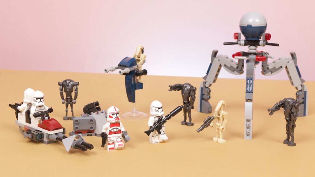 LEGO Star Wars 75372 Clone Trooper Battle Droid Battle Pack review title 1024x576