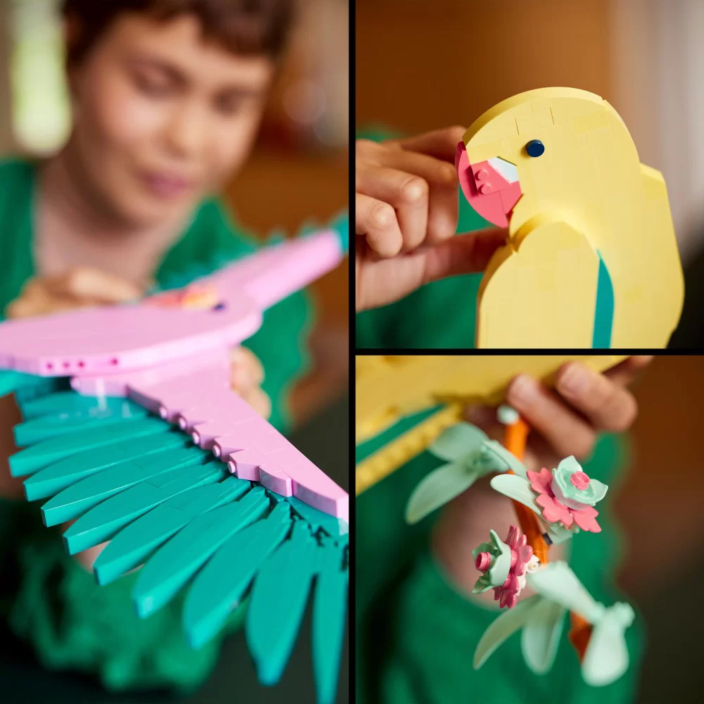 LEGO Art 31211 macaw parrots 2