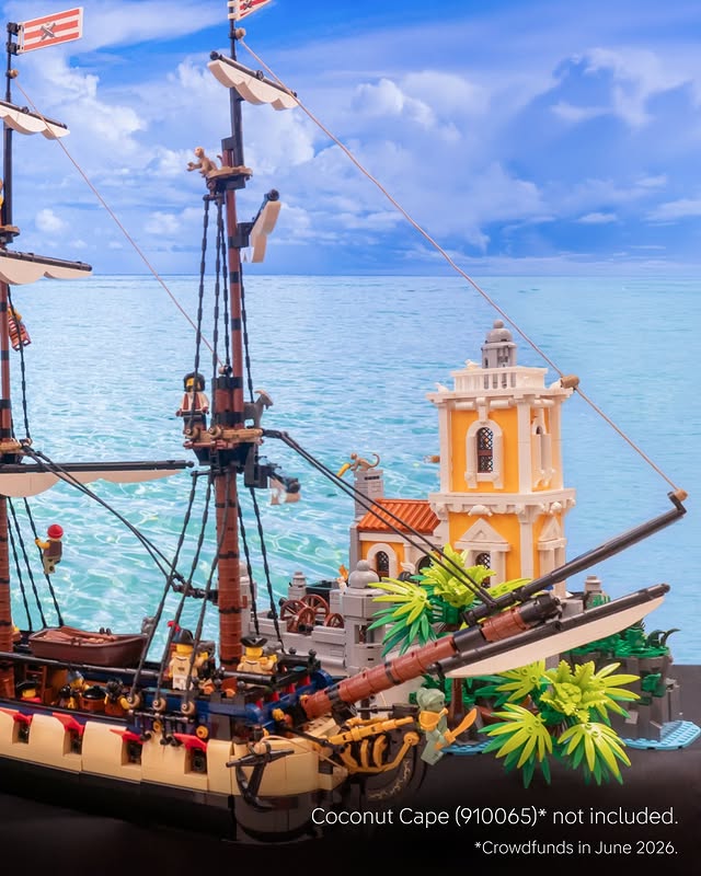 bricklink series 7 instagram privateer frigate fortuna 2