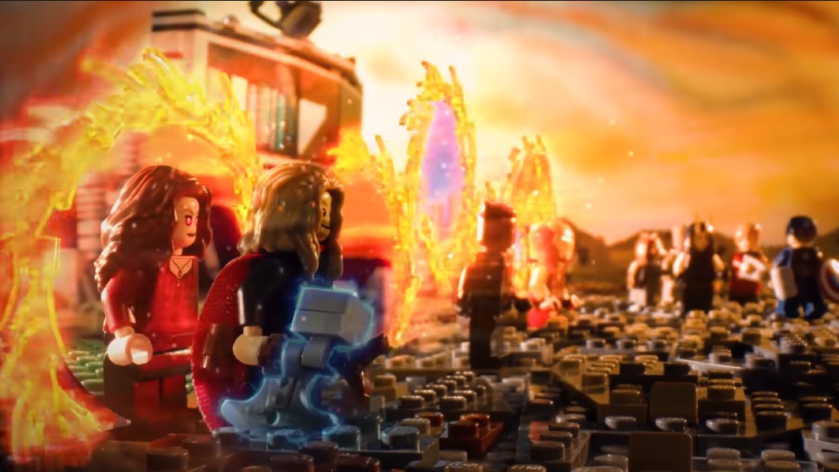 Marvel Avengers: Endgame scene recreated by LEGO and Disney+