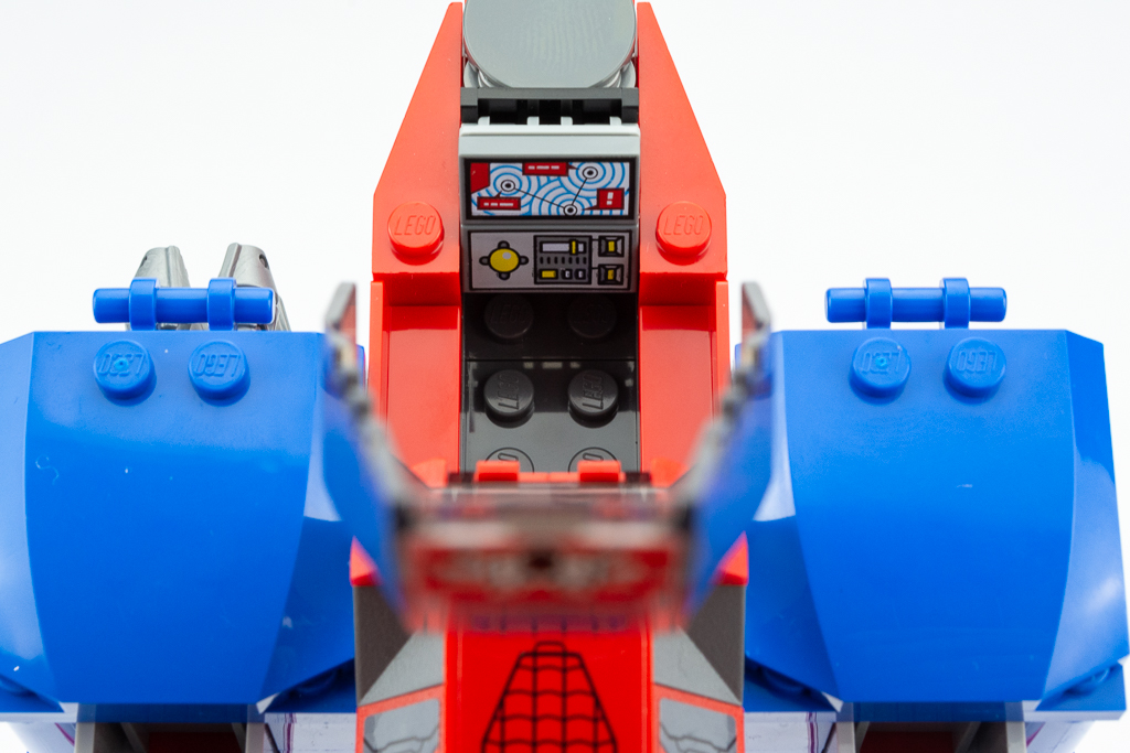 LEGO Review Spiderjet VS Venom Mech 14