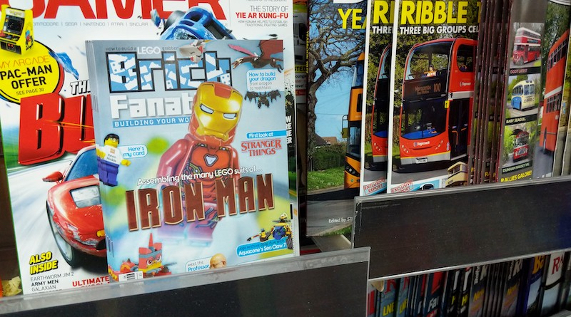 Brick Fanatics Magazine Issue 6 in UK stores, Issue 5 in US stores