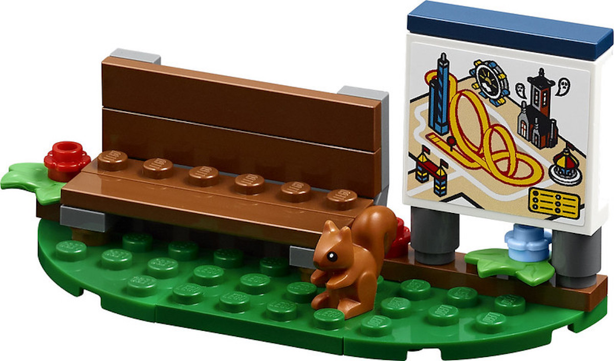 LEGO ICONS 10303 Loop Coaster goes nuts for squirrels