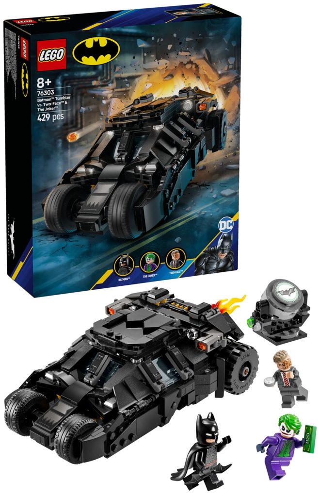 Klocki LEGO Super Heroes Tumbler Batmana kontra Dwie Twarze Joker 76303 calosc1 660x1024