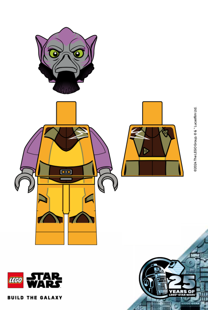 LEGO Star Wars 25 Second Film Festival Minifigure Sheet 1 688x1024