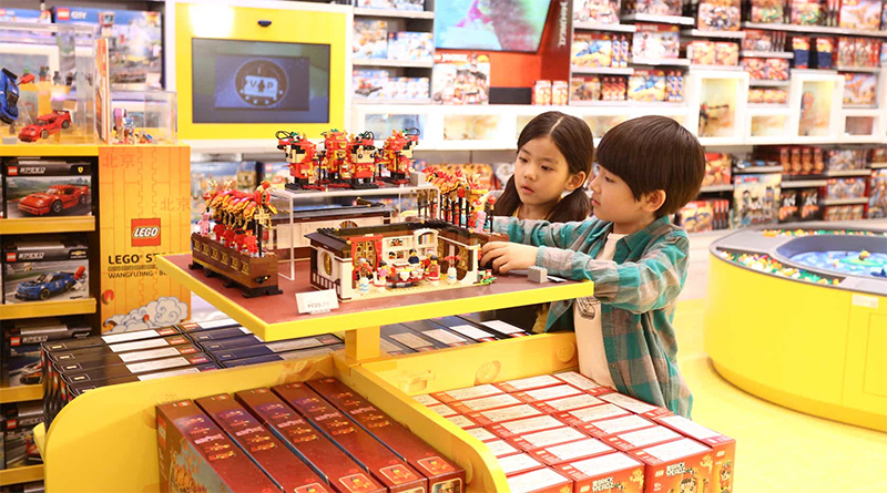 LEGO is prioritising stores in China to 'get bricks into the hands of kids'