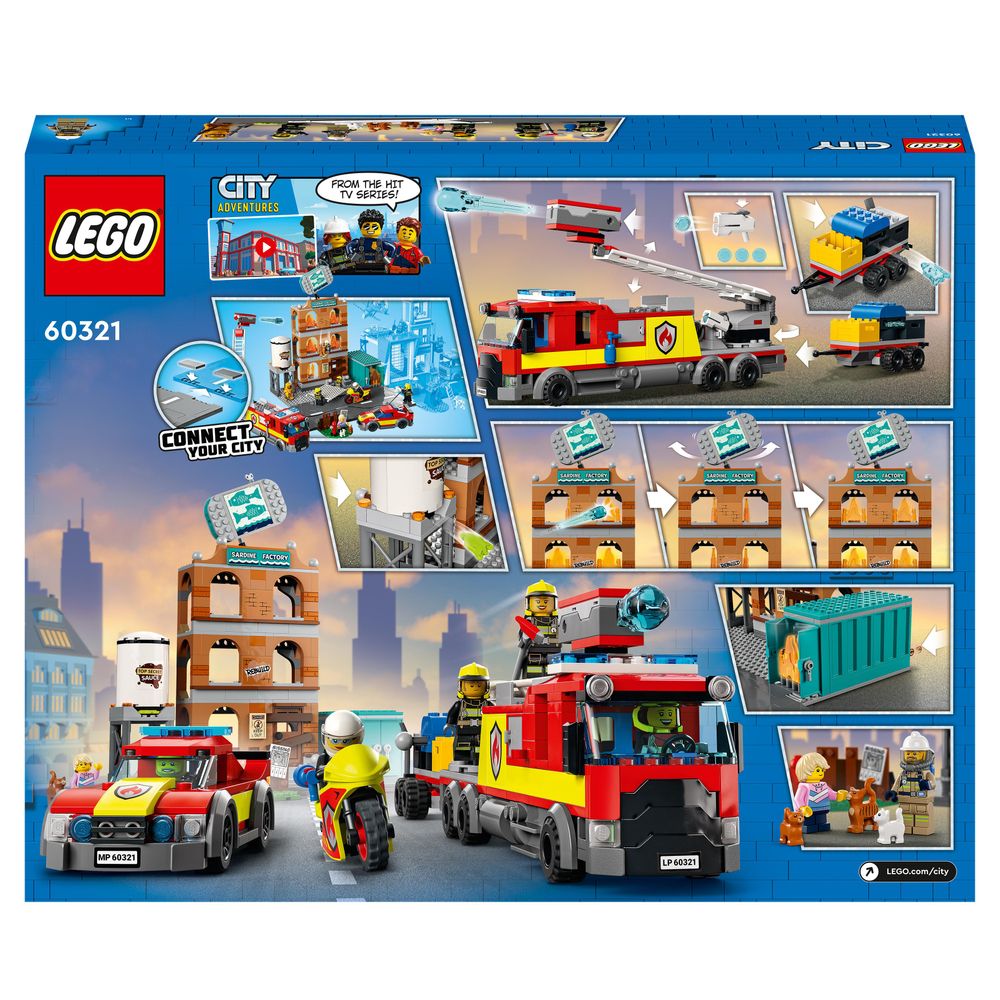 LEGO CITY 60321 Fire Brigade Operation 3