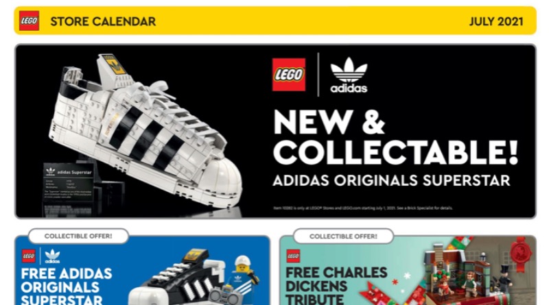 New LEGO sets and offers revealed in July 2021 store calendar