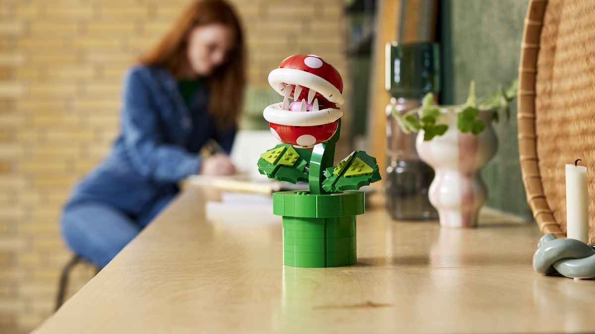 LEGO Super Mario 71426 Piranha Plant's lack of functionality is an acceptable trade-off