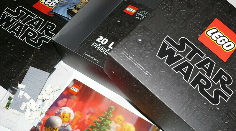 LEGO Star Wars and Christmas promo item found in the Czech Republic