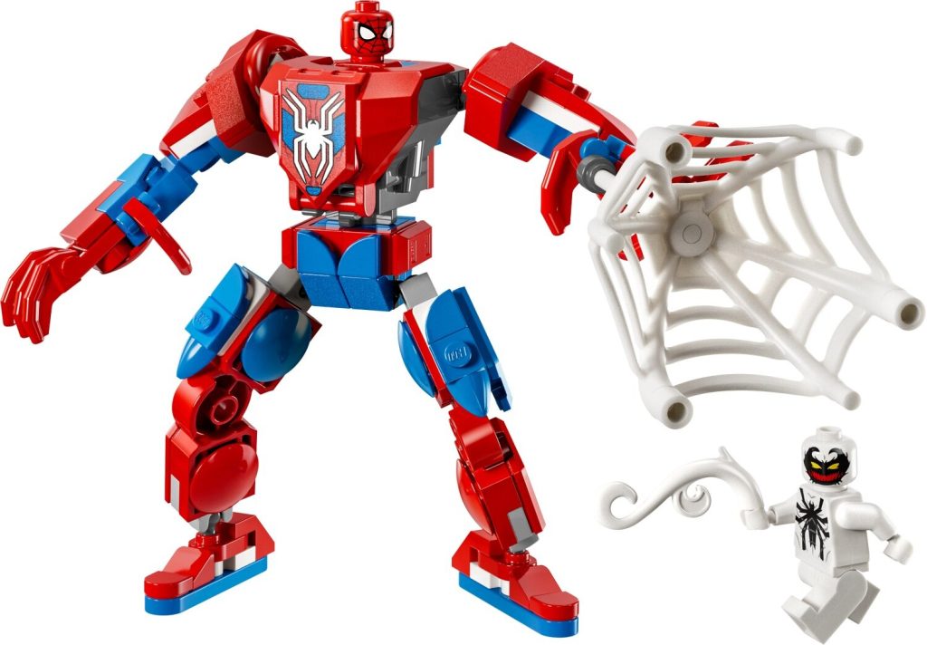 LEGO 76308 Marvel Mech Spider Mana kontra Anti Venom zestaw 1024x712