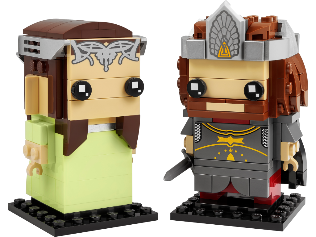 LEGO BrickHeadz The Lord of the Rings 40632 Aragorn Arwen 1024x768