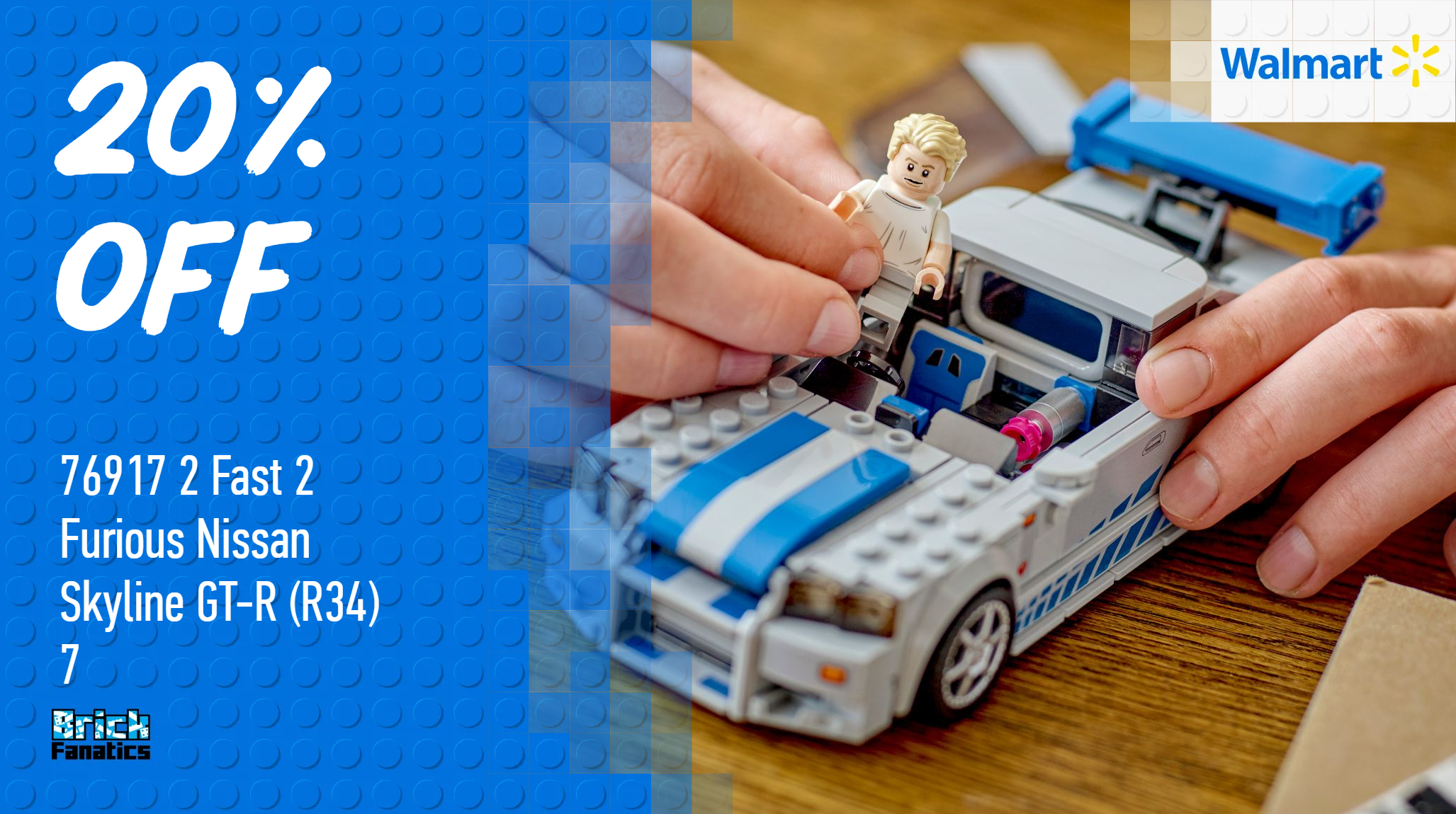 LEGO Speed Champions deal at Walmart includes movie icon