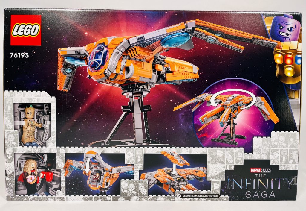 LEGO Marvel 76193 The Guardians Ship review 61