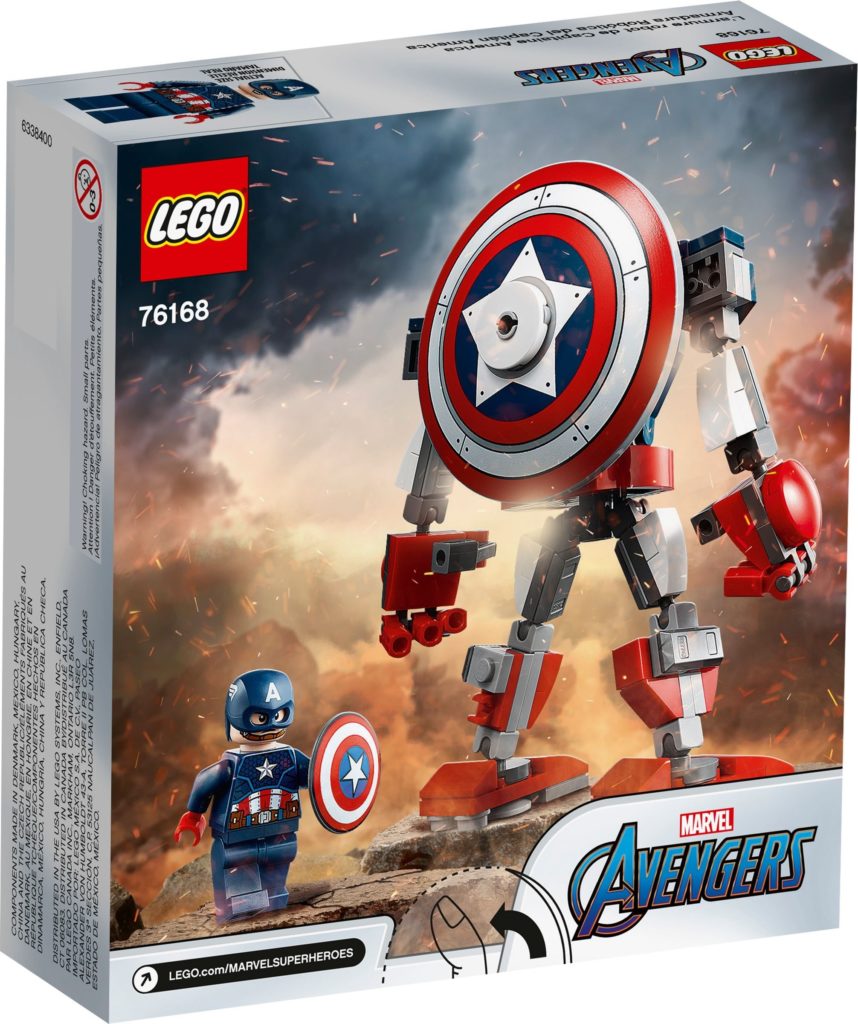 76168 Captain America Mech Armor 2