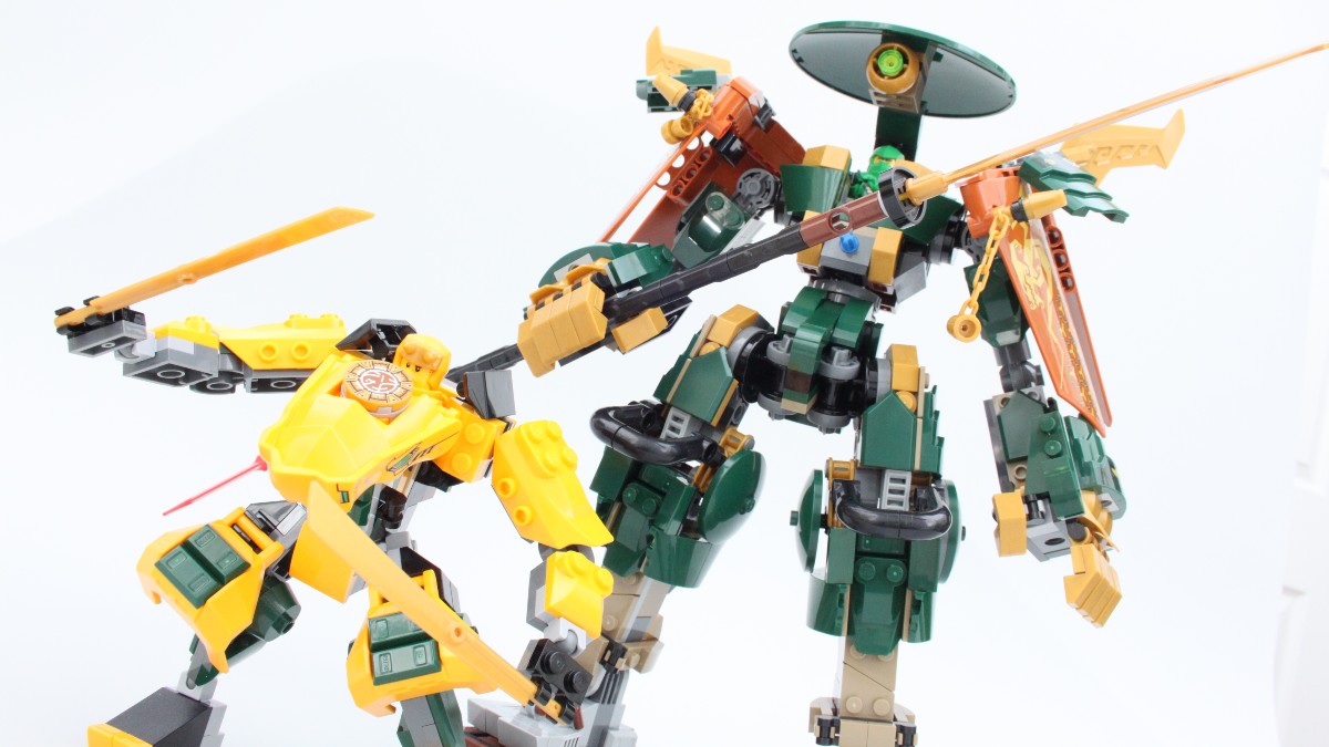 LEGO NINJAGO 71794 Lloyd and Arin's Ninja Team Mechs review