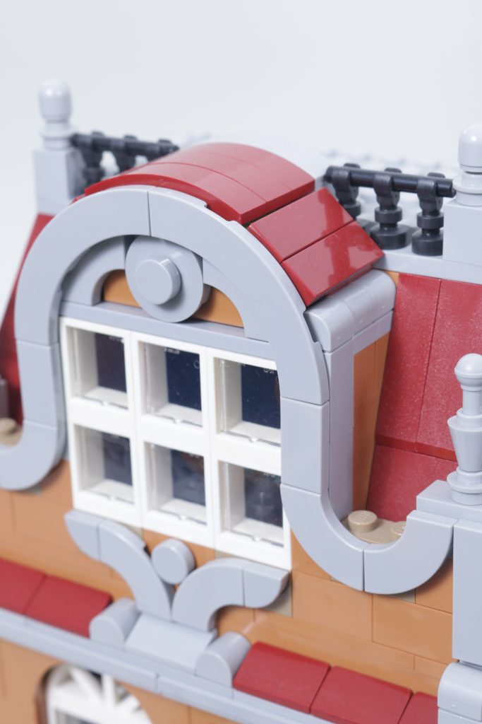 LEGO Icons 10350 Tudor Corner second review plus comparison with 10251 Brick Bank and 10270 Bookshop 53 683x1024