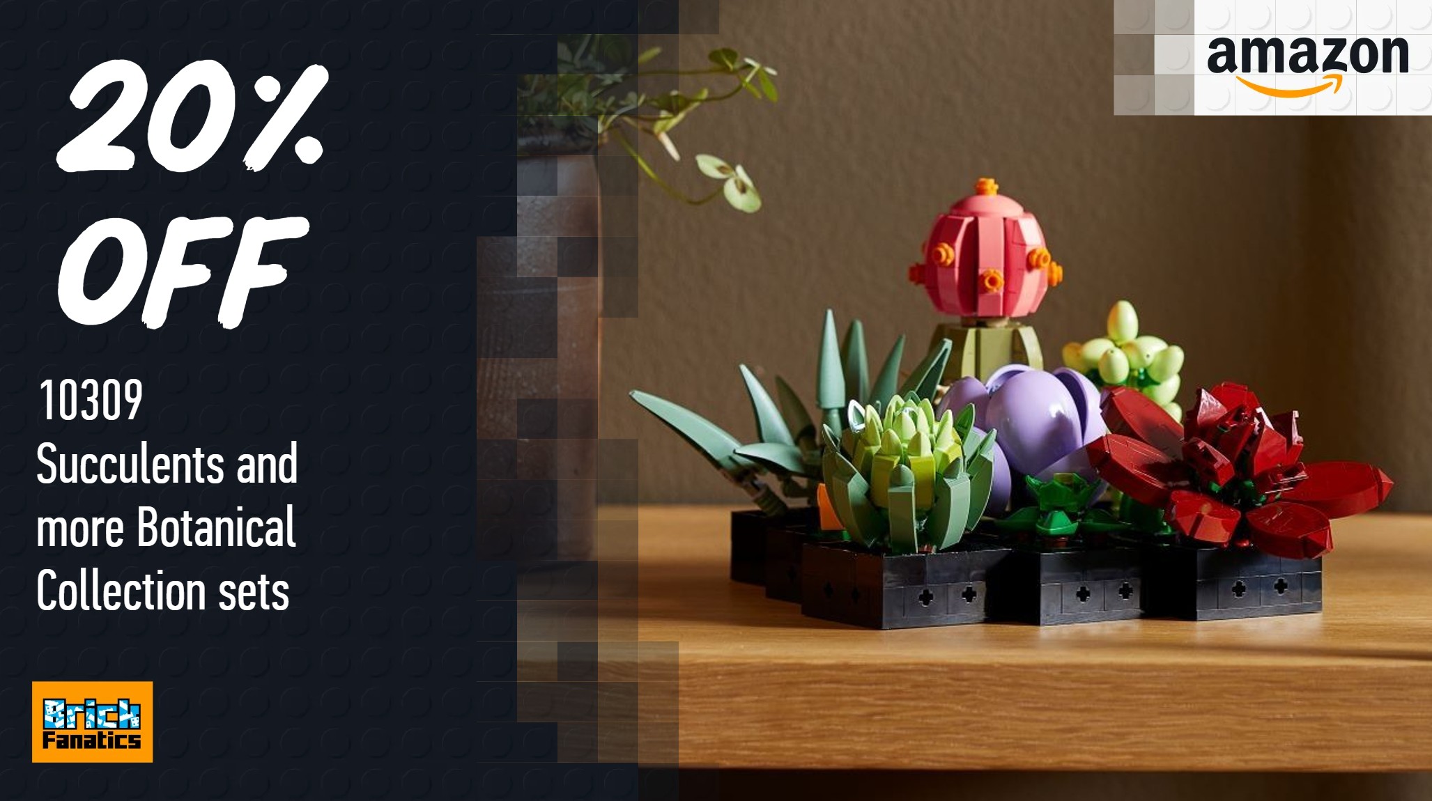 Every LEGO Botanical collection set currently on sale at Amazon US